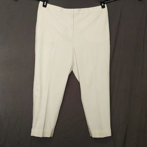Beautiful, brand new Ann Taylor white cuffed pants